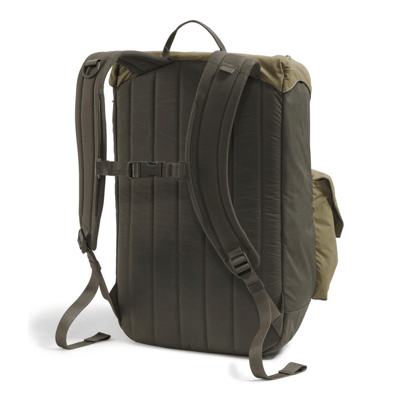 Load image into Gallery viewer, Green backpack with a white background
