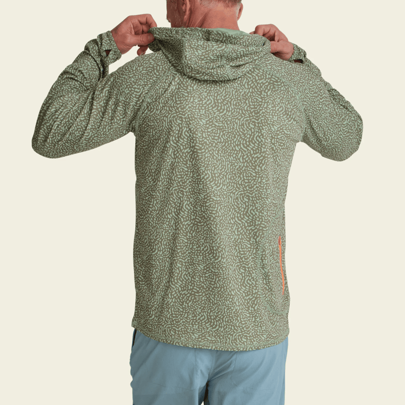 Load image into Gallery viewer, Howler Brothers Loggerhead Hoodie - Pond Patterns / Mermaid
