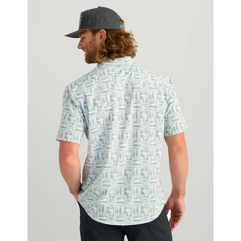 Load image into Gallery viewer, HUK Men's Kona Printed Short Sleeve Shirt
