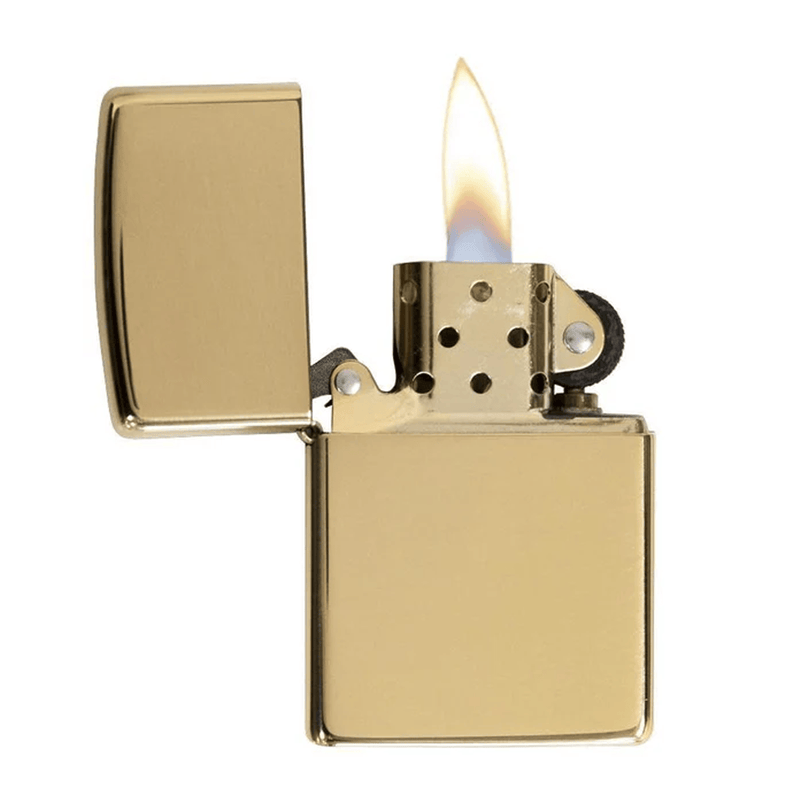 Load image into Gallery viewer, Zippo Windproof Lighter - Classic High Polish Brass
