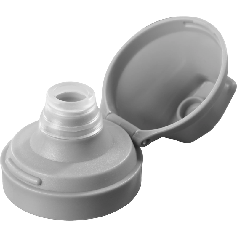 Load image into Gallery viewer, Gray lid with a flexible spout on a white background
