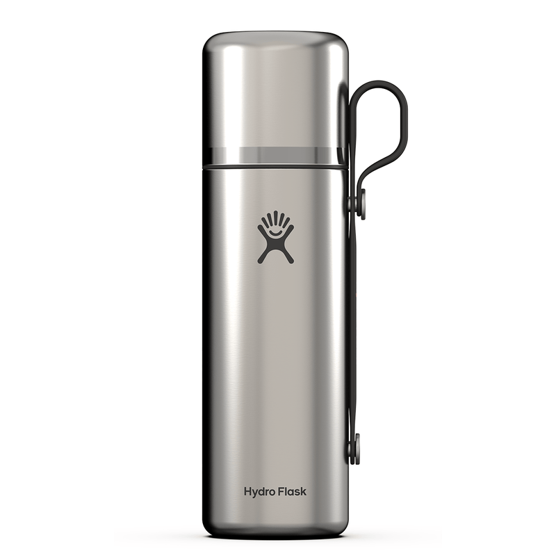 Load image into Gallery viewer, Stainless steel Hydro Flask bottle on a white background
