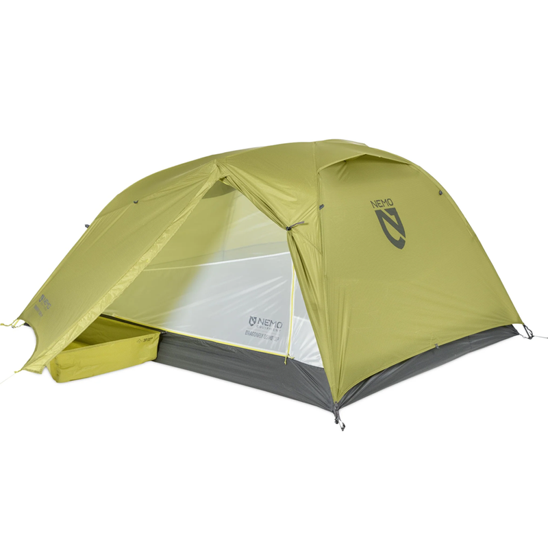 Load image into Gallery viewer, Green camping tent with Nemo logo on a white background
