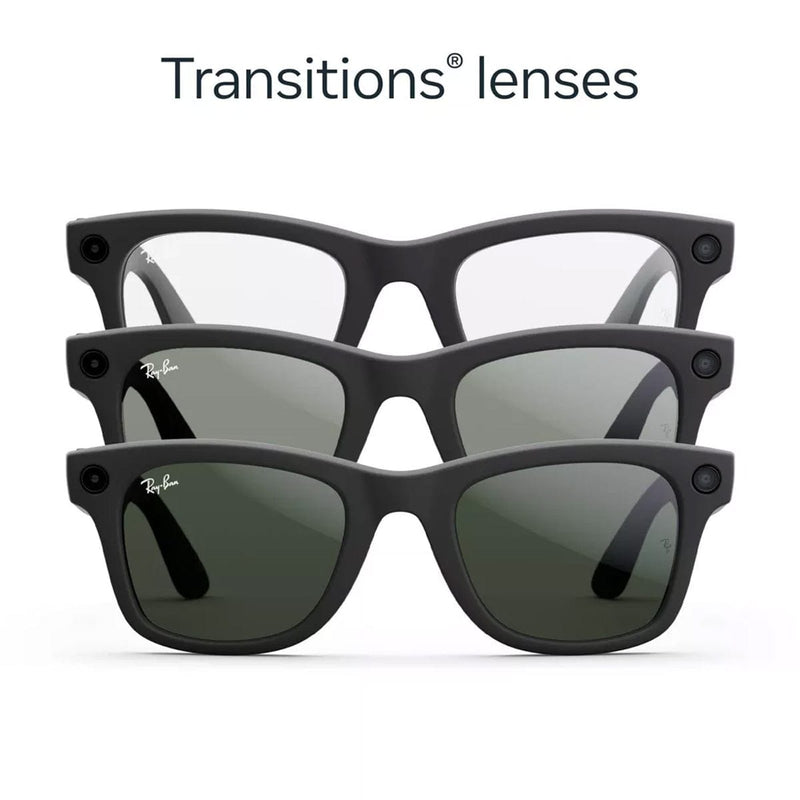 Load image into Gallery viewer, Ray-Ban Meta Gen 1 Wayfarer Transitions - Matte Black
