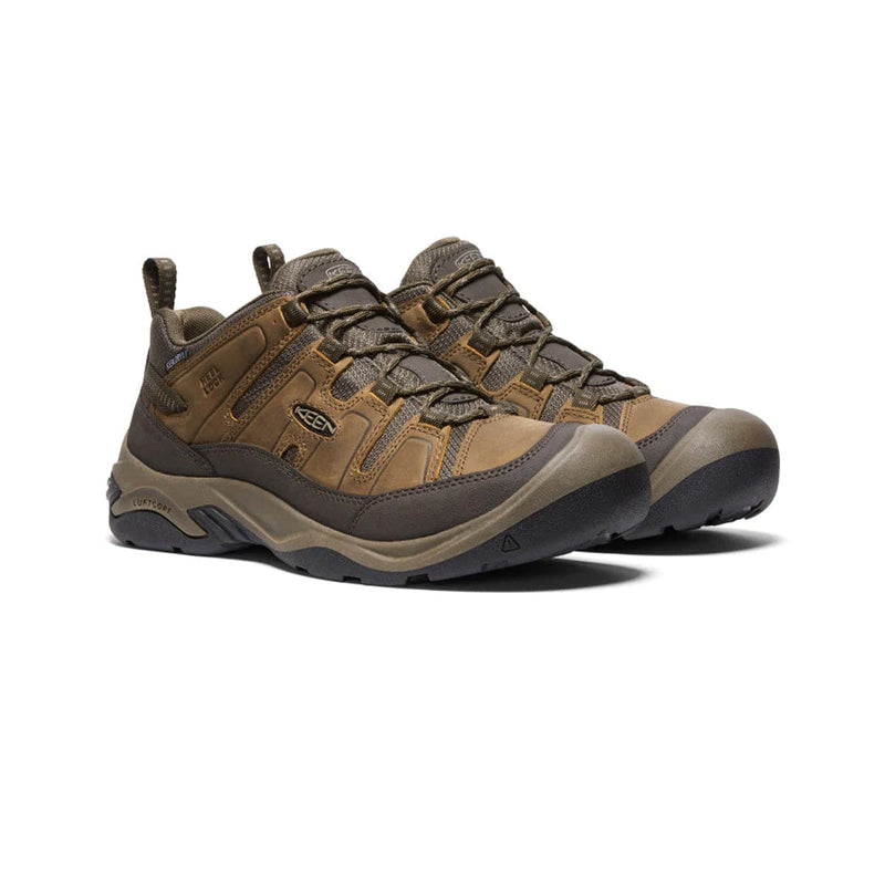 Load image into Gallery viewer, Keen Men's Circadia Low Waterproof Wide Hiking Shoe
