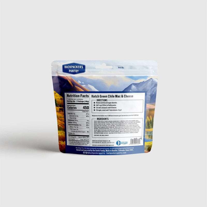 Load image into Gallery viewer, Backpacker's Pantry Hatch Chile Mac &amp; Cheese
