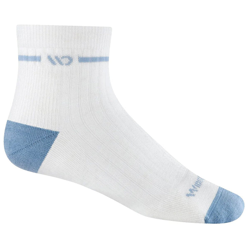 Load image into Gallery viewer, Wide Open by Darn Tough Women's Single Stripe Midweight Quarter Sock
