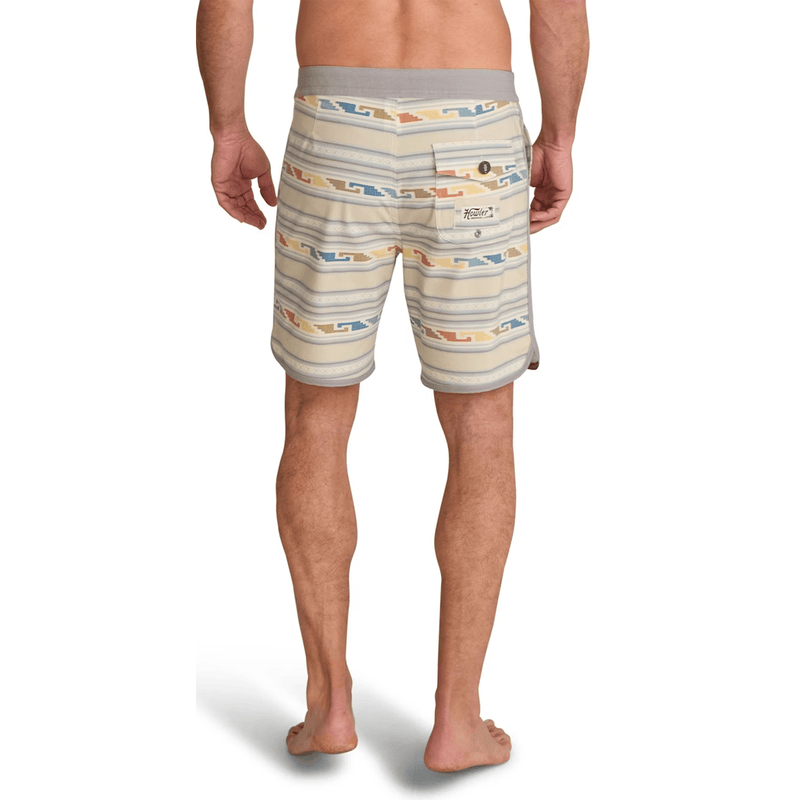 Load image into Gallery viewer, Howler Brothers Bruja Boardshorts - Temple Tracks-Sand
