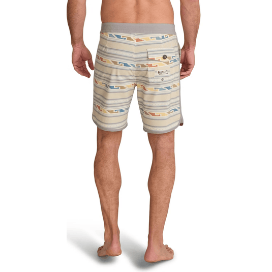 Howler Brothers Bruja Boardshorts - Temple Tracks-Sand