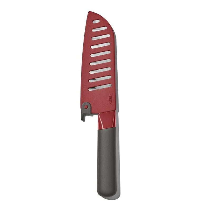 Load image into Gallery viewer, OXO 5.5" Santoku Knife w/ Sheath
