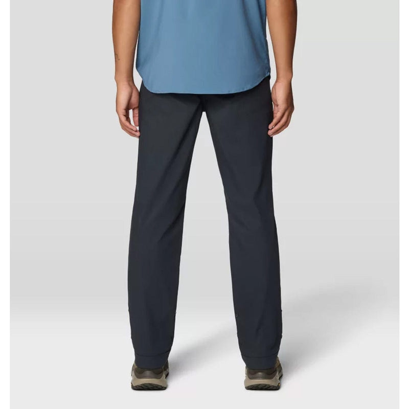 Load image into Gallery viewer, Person wearing dark pants and a blue top on a white background
