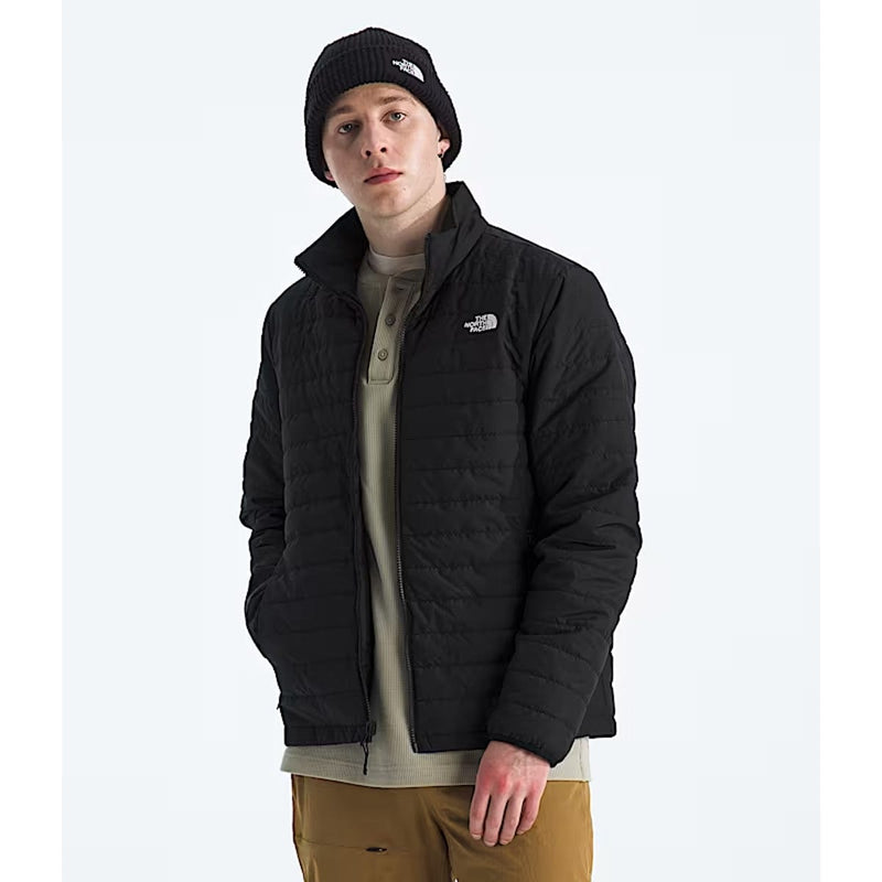 Load image into Gallery viewer, Person wearing a black jacket with a brand logo on a white background
