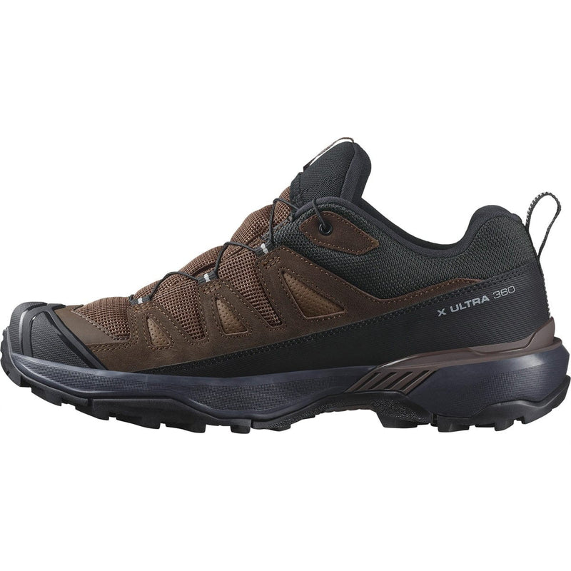 Load image into Gallery viewer, Brown and black hiking shoe with 'X Ultra 360' branding on a white background
