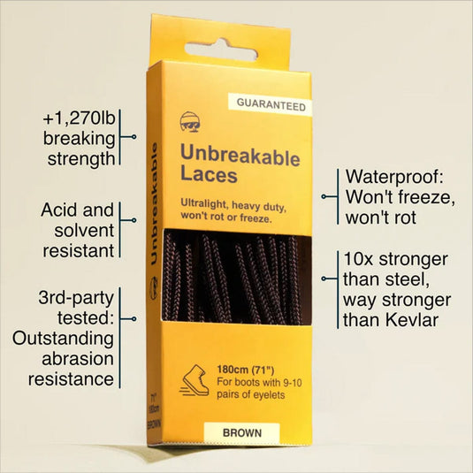 Adventure Andy Unbreakable 63in Laces