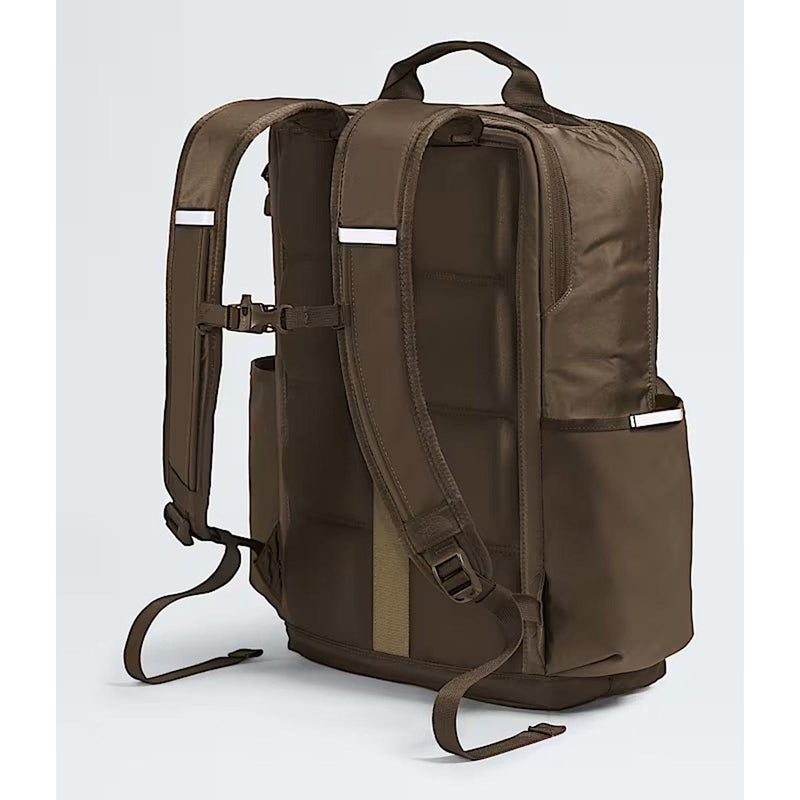 Load image into Gallery viewer, Brown backpack on a light gray background
