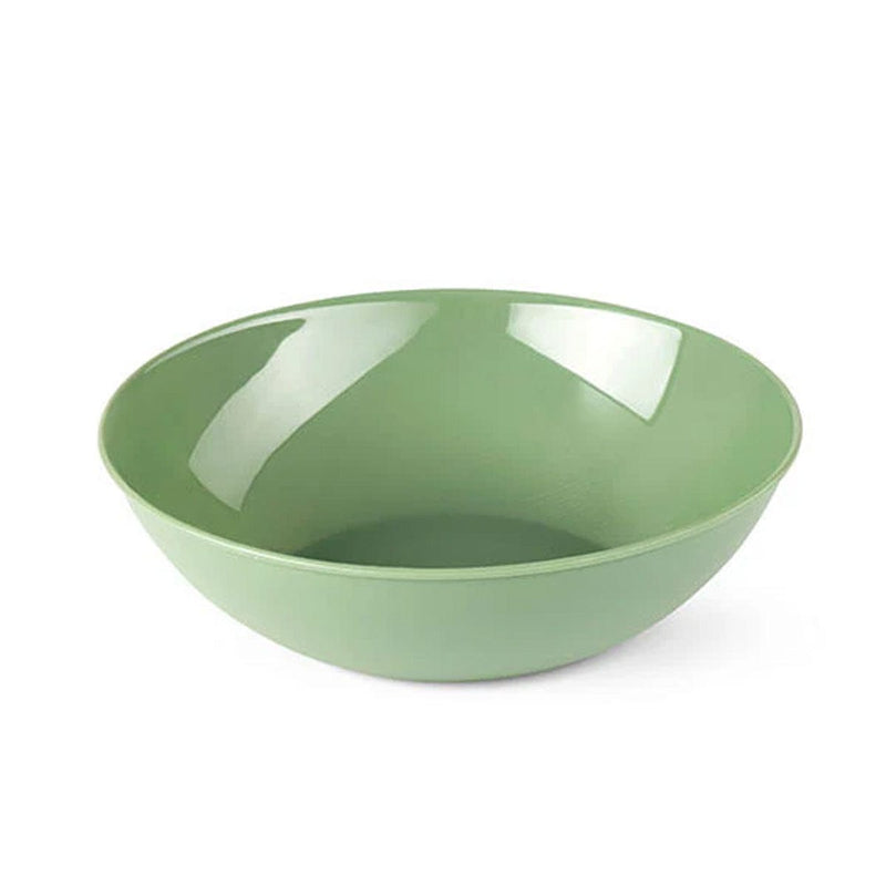 Load image into Gallery viewer, Green plastic bowl on a white background
