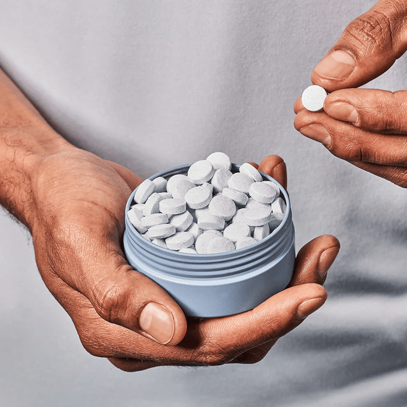 Load image into Gallery viewer, Huppy Cool Mint &amp; Fluoride-Free Mouthwash Tablets Alcohol-Free
