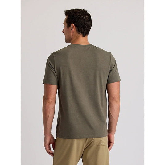 Free Fly Men's Bamboo Current Pocket Tee