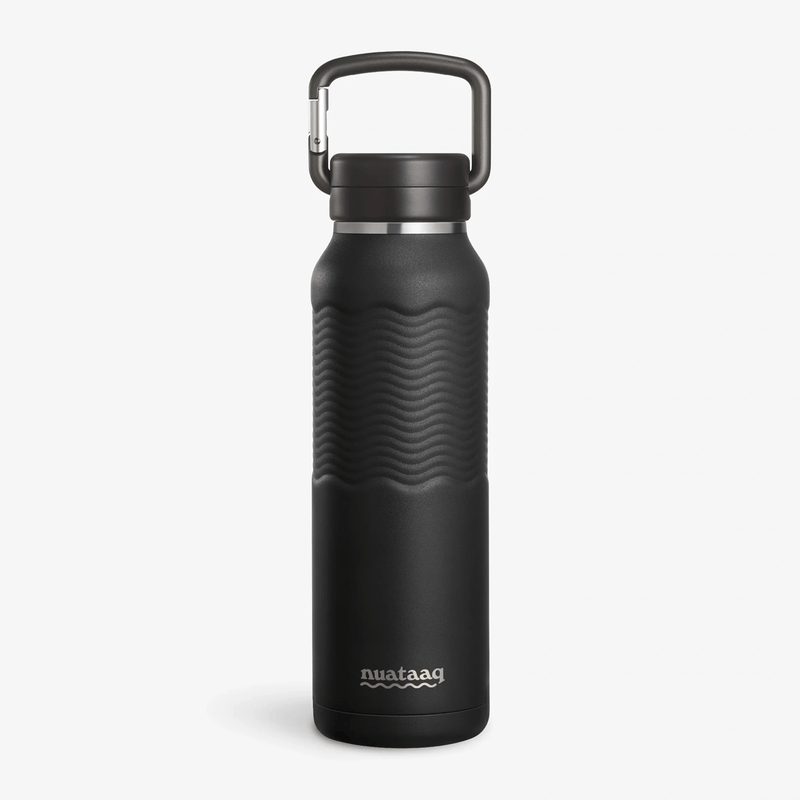 Load image into Gallery viewer, Nuataaq Carabiner 34 oz Insulated Bottle
