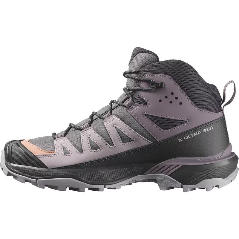 Load image into Gallery viewer, Salomon Women's X ULTRA 360 CSWP Waterproof Mid Hiking Boot
