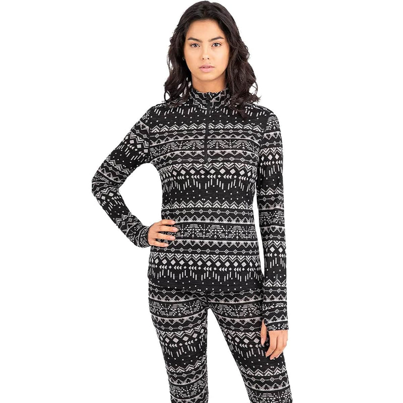 Load image into Gallery viewer, Terramar Ultra Merino 1/2 Zip Shirt 2.0 - Women's
