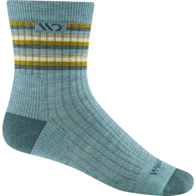 Load image into Gallery viewer, Wide Open by Darn Tough Women's Multi Stripe Midweight Micro Crew Sock
