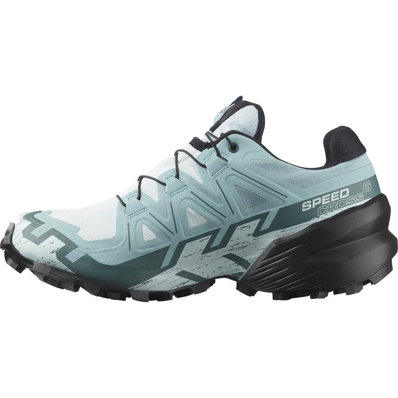 Load image into Gallery viewer, Salomon running shoe with 'Speed Cross' branding on a white background
