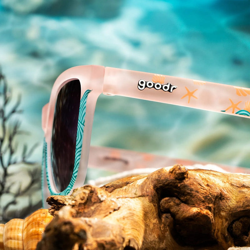 Load image into Gallery viewer, goodr OG Sunglasses - Mermaid Hair, Don't Care
