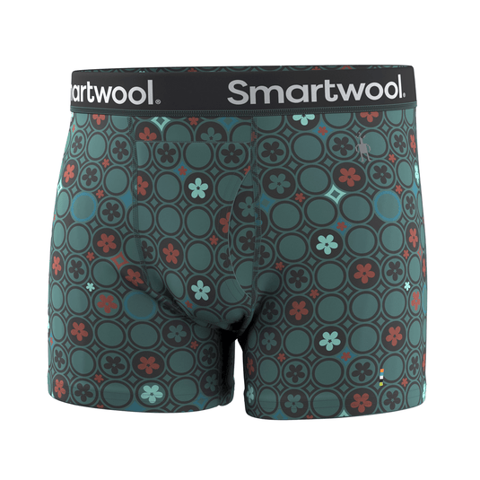 Smartwool Men's Merino Print Boxer Brief Boxed