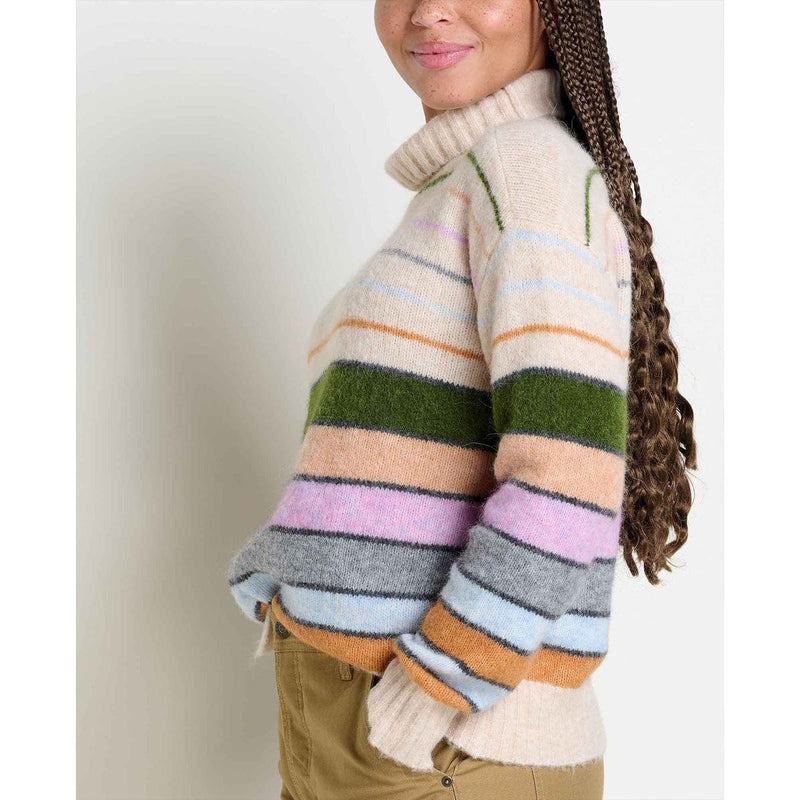 Load image into Gallery viewer, Toad&amp;Co Women's Toddy T-Neck Sweater
