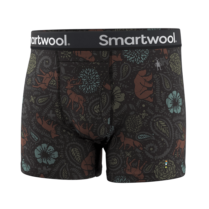 Load image into Gallery viewer, Smartwool Men's Merino Print Boxer Brief Boxed
