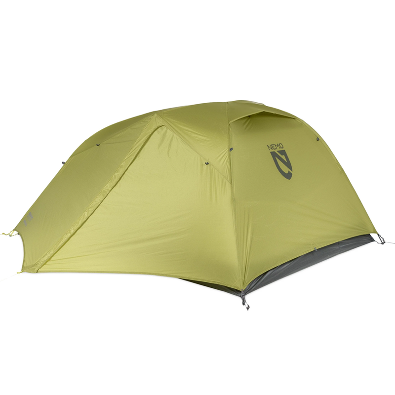 Load image into Gallery viewer, Green tent with a brand logo on a white background
