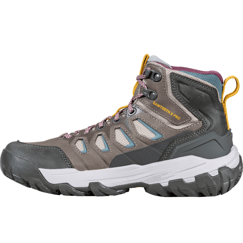 Load image into Gallery viewer, Oboz Women's Sawtooth X Pro Mid GTX Waterproof Hiking Boots
