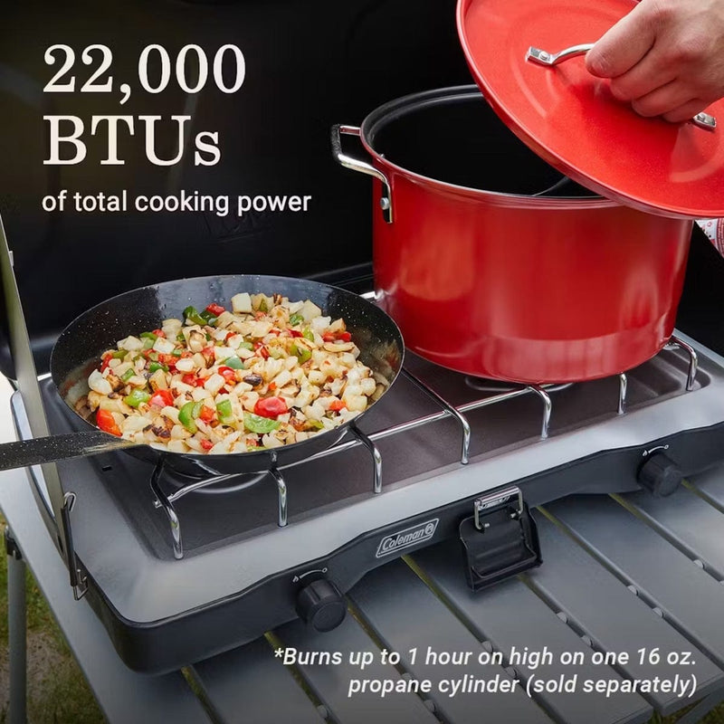 Load image into Gallery viewer, Coleman Tritan 2 Burner Propane Camping Stove

