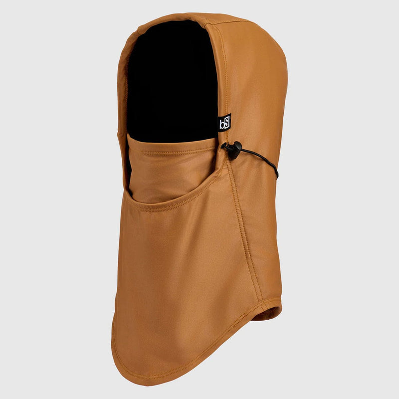 Load image into Gallery viewer, Brown balaclava with black interior on a light gray background
