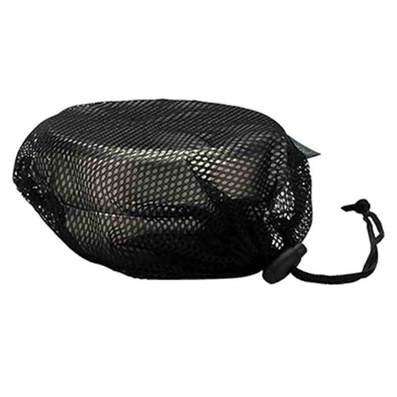 Load image into Gallery viewer, Black mesh storage bag on a white background
