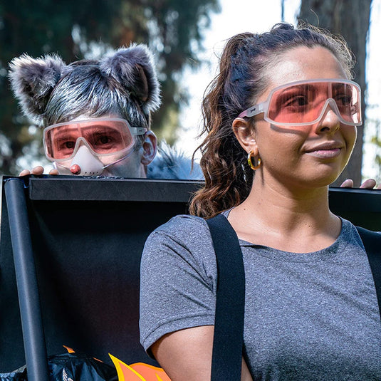 goodr Wrap G Sunglasses - Extreme Dumpster Diving
