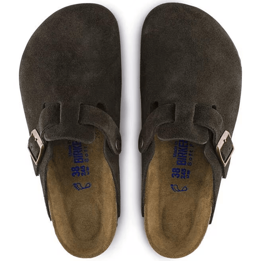 Birkenstock Boston Soft Footbed Regular Suede