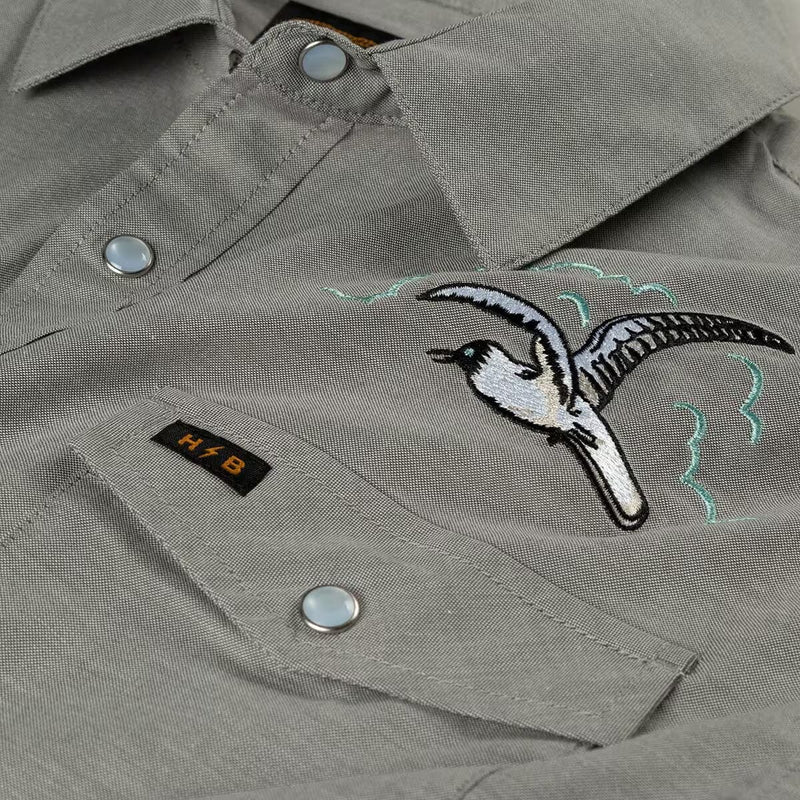 Load image into Gallery viewer, Howler Brothers H Bar B Snapshirt
