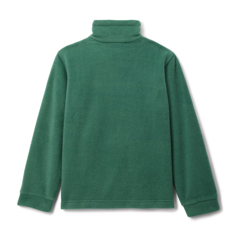 Load image into Gallery viewer, Green fleece pullover on a white background
