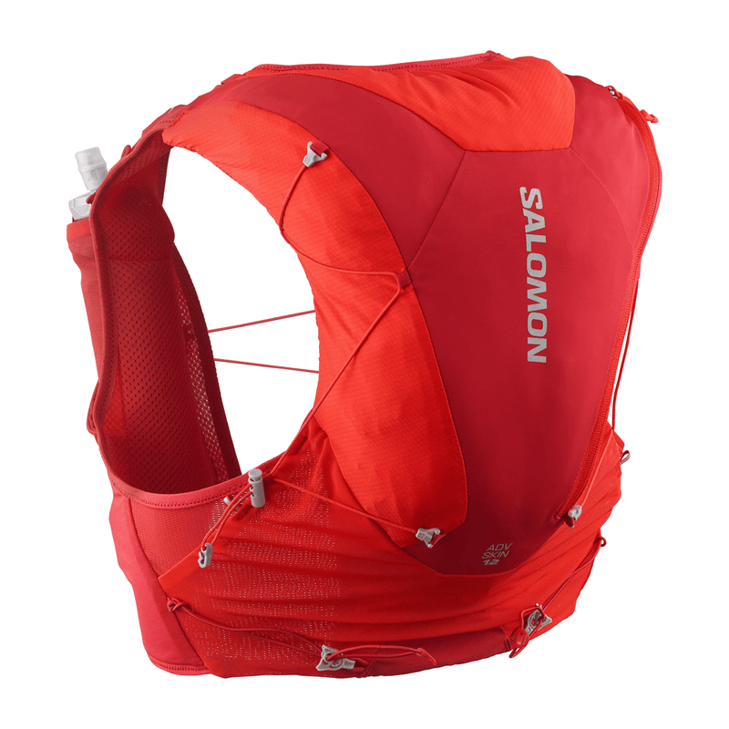 Load image into Gallery viewer, Salomon Advance Skin 12 Set Unisex Running Vest with flasks included
