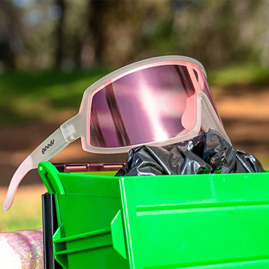 goodr Wrap G Sunglasses - Extreme Dumpster Diving