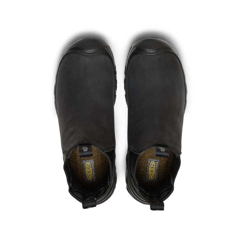 Load image into Gallery viewer, Pair of black boots on a white background
