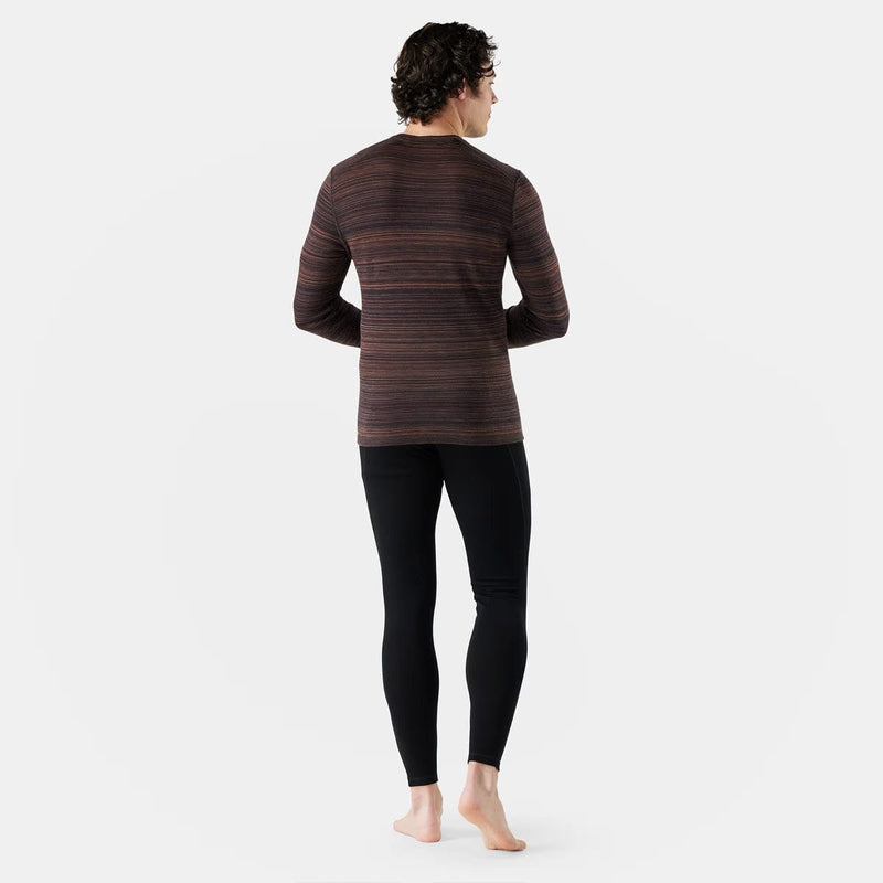 Load image into Gallery viewer, Person wearing a striped long-sleeve top and black leggings on a white background
