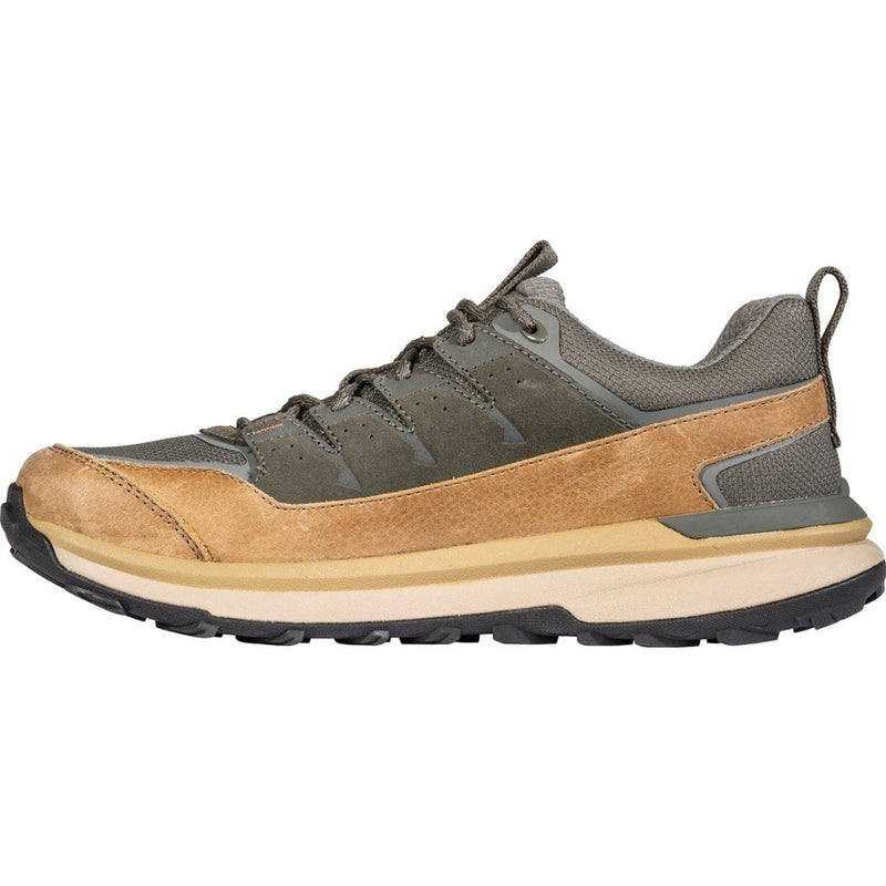 Load image into Gallery viewer, Brown and gray sneaker on a white background
