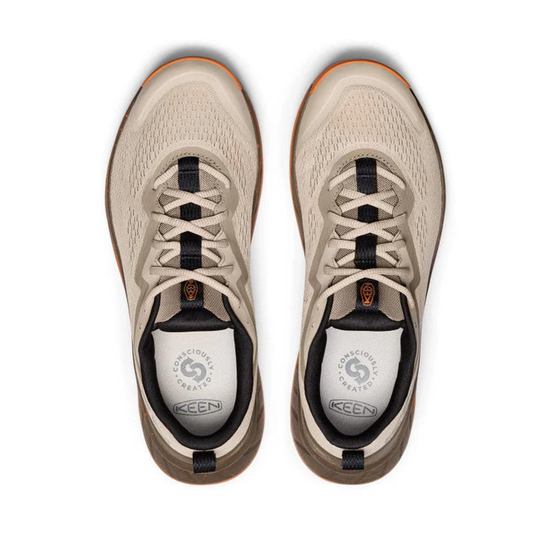 Load image into Gallery viewer, Pair of beige KEEN shoes on a white background
