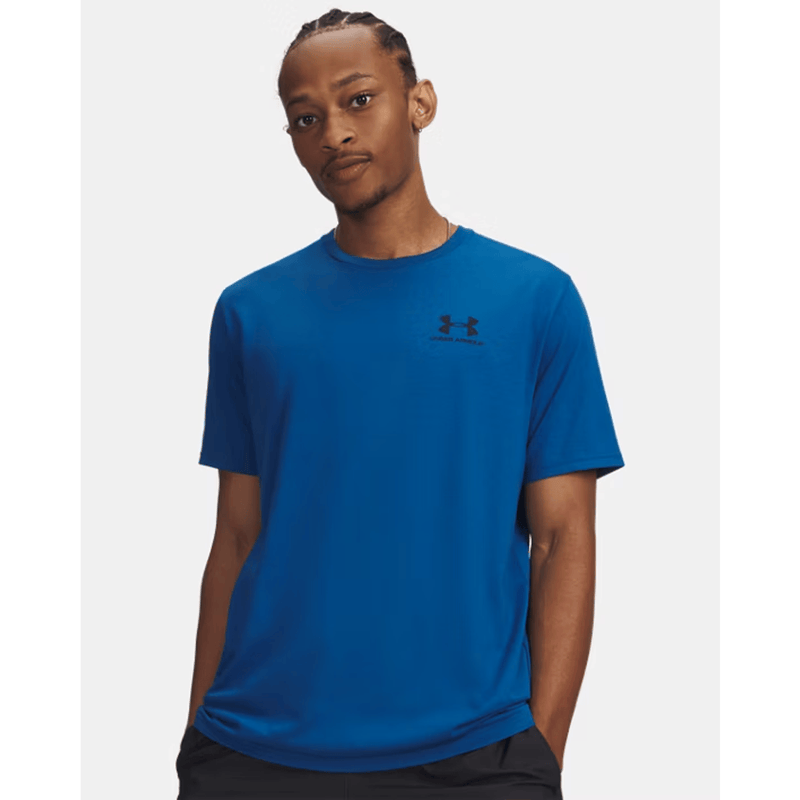 Load image into Gallery viewer, Under Armour Left Chest Logo Men's Short Sleeve Shirt
