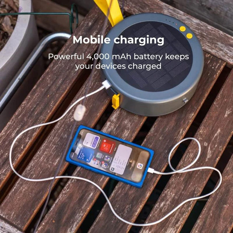 Load image into Gallery viewer, Mpowerd Luci Solar String Lights + Detachable Power Hub: White 44'
