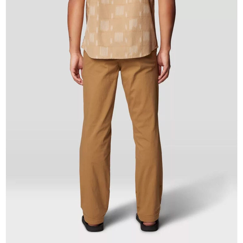 Load image into Gallery viewer, Person wearing a beige patterned top and tan pants on a white background
