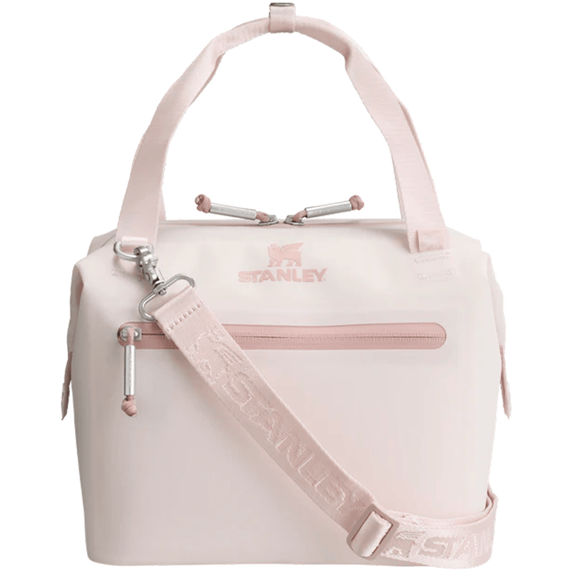 Load image into Gallery viewer, Pink backpack with 'Stanley' branding on a white background
